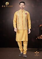 B1973: Beautiful Men Kurta Pajama Sets With Jacket B1973: Beautiful Men Kurta Pajama Sets With Jacket