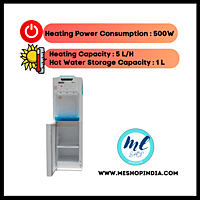 Convenient Usha Aquagenie Water Dispenser with Organized Storage Convenient Usha Aquagenie Water Dispenser with Organized Storage