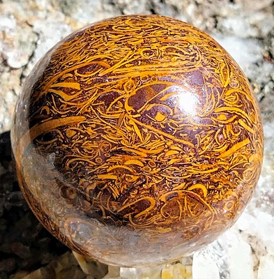 Miriam Jasper / Scrollstone Sphere (India) 51-53mm