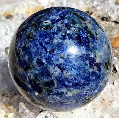 Sodalite Sphere (India) 52-54mm