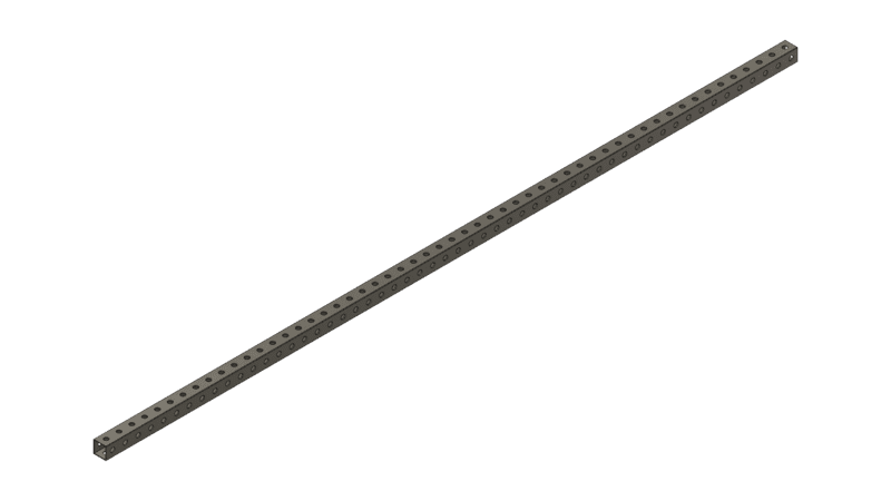 Green Tube 54" x 1" x 1"
