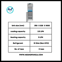 Specification of Usha Aquagenie water dispenser with Storage cabinet Specification of Usha Aquagenie water dispenser with Storage cabinet
