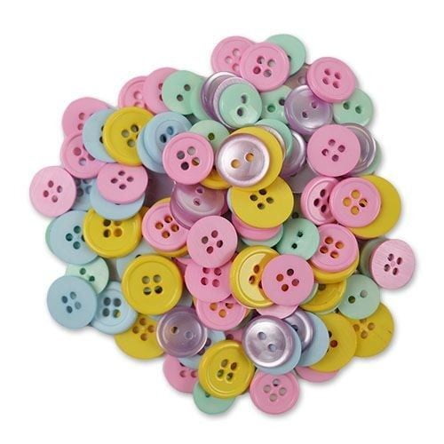 Bottoni Decorativi Colorati Var. Pastello 421