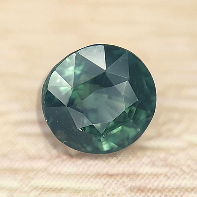 1.07ct Round Mixed Cut Sapphire