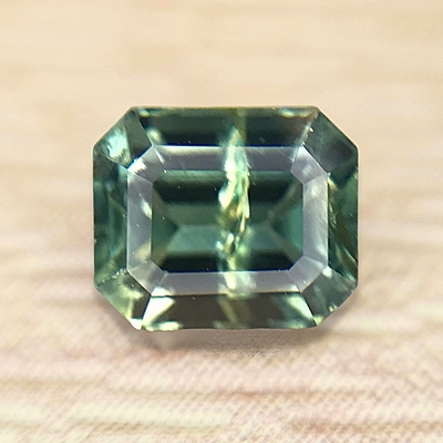 1.03ct Octagon Step Cut Sapphire