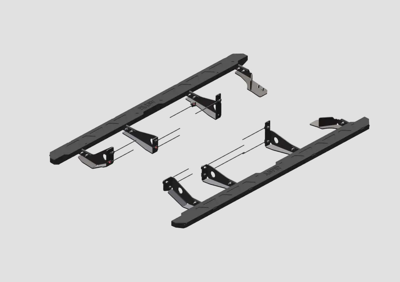 Toyota Land Cruiser Prado 250 Rock Sliders