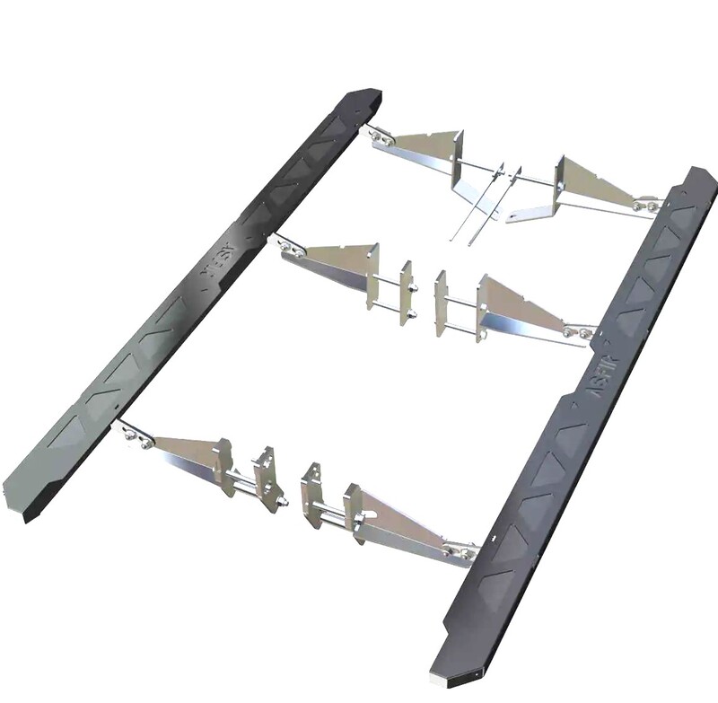 Toyota Land Cruiser 120 Rock Sliders | Petrol