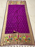 B1971: Beautiful Soft Silk Paithani Duppatas