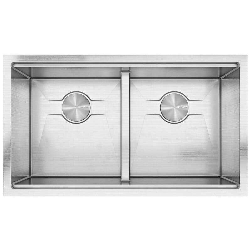 33-inch Double Equal Bowl, 16g LZ Series, Workstation 570895 33-inch Double Equal Bowl, 16g LZ Series, Workstation 570895