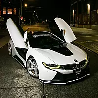 CSL Yellow DRL Upgrade – BMW i8 (2014–2020 | LED Headlights)