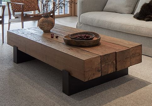 Violet Boho Solid Wood Coffee Table Violet Boho Solid Wood Coffee Table
