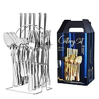Cutlery Set 24pcs Gold Cutlery Set 24pcs Gold