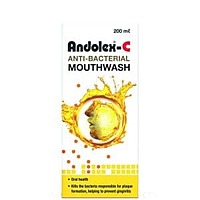 Andolex-C Antibacterial Mouthwash 200Ml
