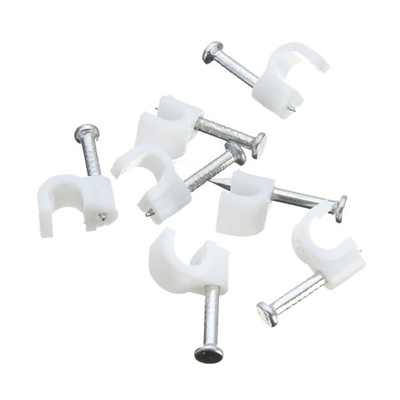Cable clip clear