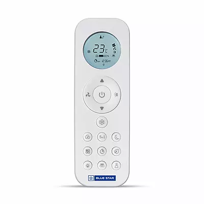 Remote control for the Blue Star IC524BKURWK Inverter Split AC-2 Ton 5 Star