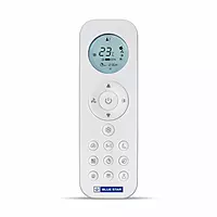 Remote control for the Blue Star IC518TNUR 1.5-ton inverter AC. Remote control for the Blue Star IC518TNUR 1.5-ton inverter AC.