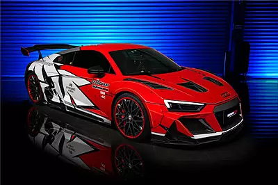 Audi R8 Coupe & Spyder IMPII Style Partial Carbon Fiber Front Bumper | Aggressive Aero Upgrade Audi R8 Coupe & Spyder IMPII Style Partial Carbon Fiber Front Bumper | Aggressive Aero Upgrade