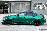 2021-UP BMW M3 G80 G81 BKSSII Style Front Bumper, Front Fender & Side Skirts Kit