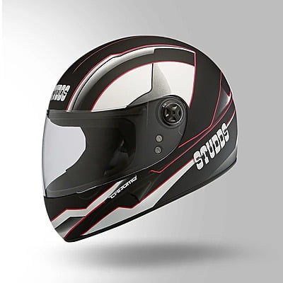 STUDDS CHROME SUPER D4 MATT BLACK N8 PINK C/V (XL)