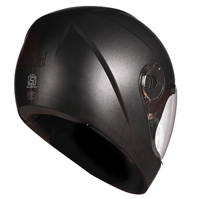 STEELBIRD SBH-21 WIZ DASHING BLACK C/V (M)