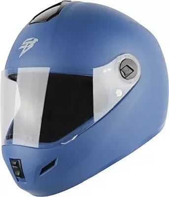 STEELBIRD SBH-2 ROX PLUS DASHING BLUE C/V (L)