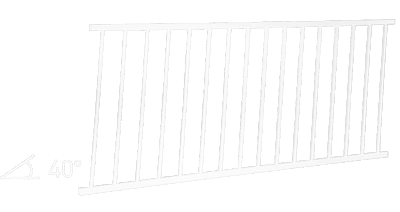 Fortress AL13 Home Adjustable Stair Rail Panel Fortress AL13 Home Adjustable Stair Rail Panel