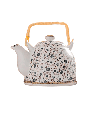 أبريق شاي فاخر ملون حجمين