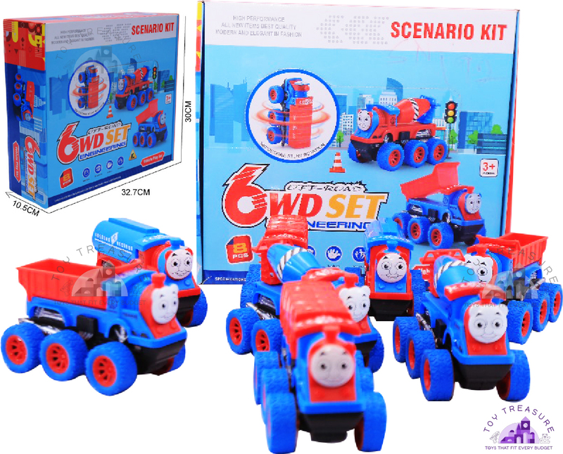 6 Wheel Construction Truck