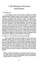 Democratic Administration In the Light of Practical Vedanta Democratic Administration In the Light of Practical Vedanta
