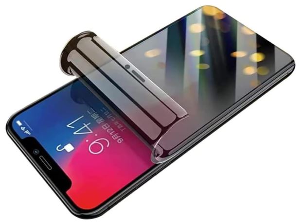 Protector Hidrogel HD Privacidad - Instalado Protector Hidrogel HD Privacidad - Instalado