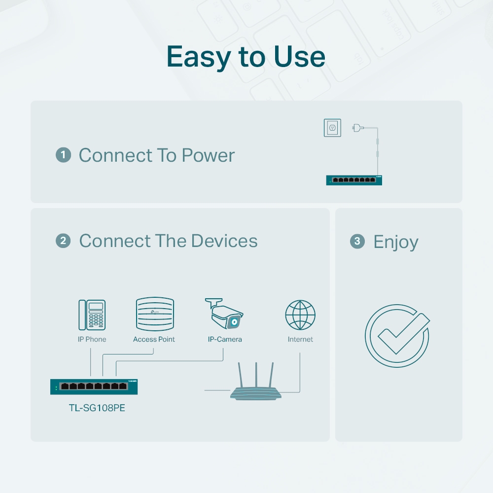 TP-Link 8-Port Gigabit Easy Smart Switch