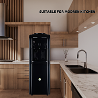 Suitable for modern kitchen: Usha Instafresh Floor standing water dispenser(Jet Black)