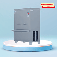 Stainless steel water cooler from Cimaterol, model SS80120. Stainless steel water cooler from Cimaterol, model SS80120.