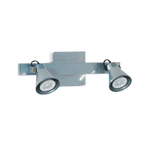 Aplique 2L Móvil DicroLed GU10 350cm Blanco
