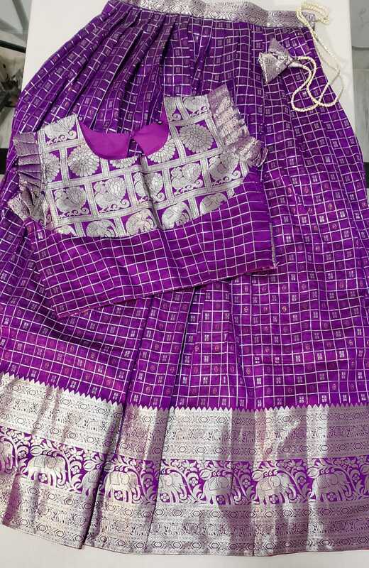 D162: Ready To Ship Beautiful Kids Lehenga Set