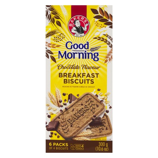 BAKERS GOOD MORNING CHOC 1X300G