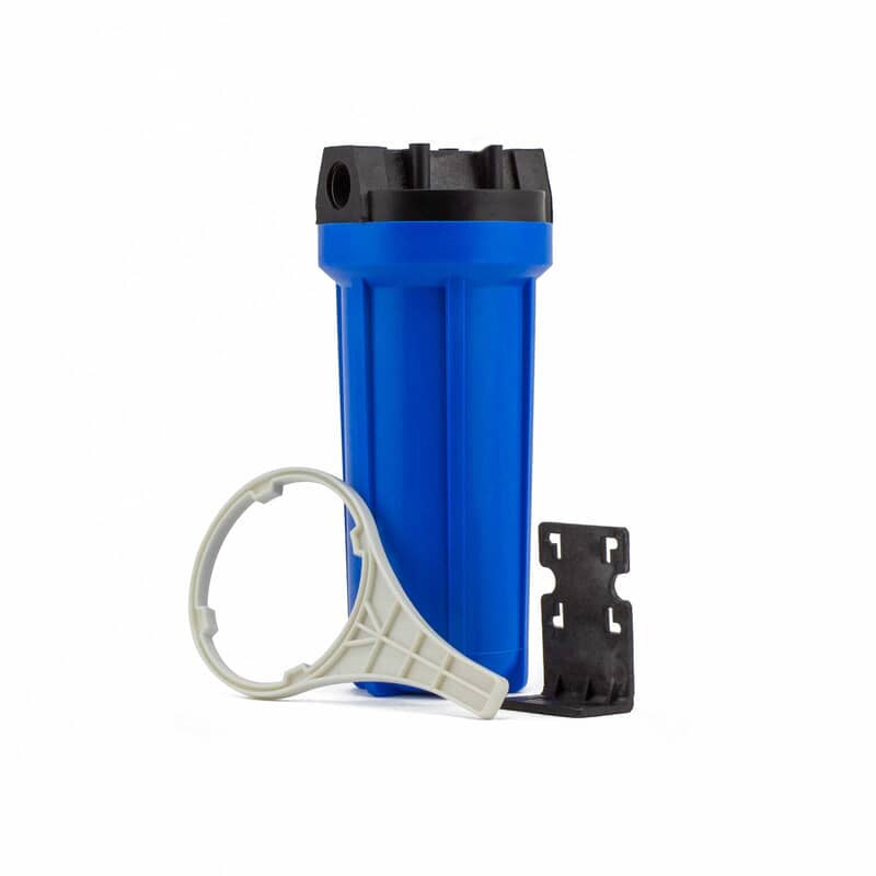 SUPERPURE Blue 10 inch Housing with 3/4 inch Ports