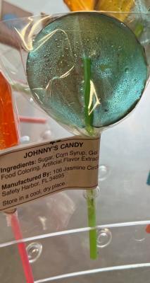 Cotton Candy Flavour Lollilpop Cotton Candy Flavour Lollilpop