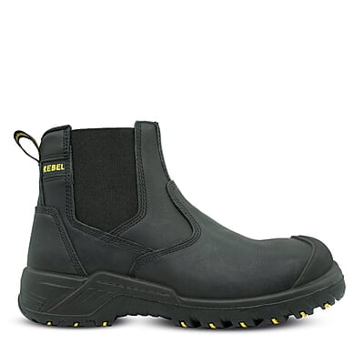 REBEL CRAZY HORSE CHELSEA STC SAFETY BOOT
