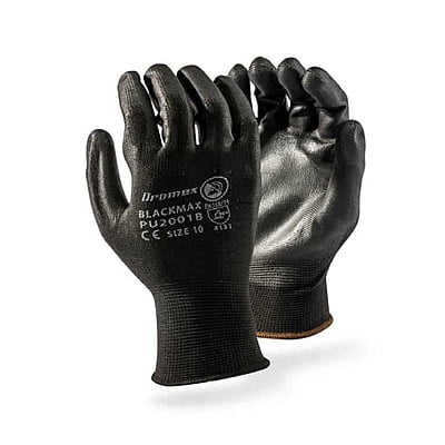 DROMEX INSPECTOR SEAMLESS BLACK MAX INSPECTORS GLOVES
