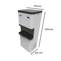 Dimension of Blue Star Water Cooler Platinum Series P6080UVROE-SL (Standard) Dimension of Blue Star Water Cooler Platinum Series P6080UVROE-SL (Standard)