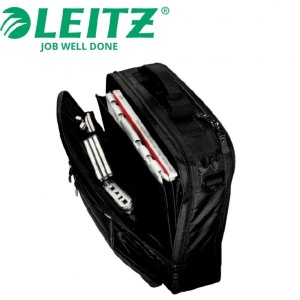 PREM. LAPTOP BAG PLUS LEITZ #6021-95 BLK
