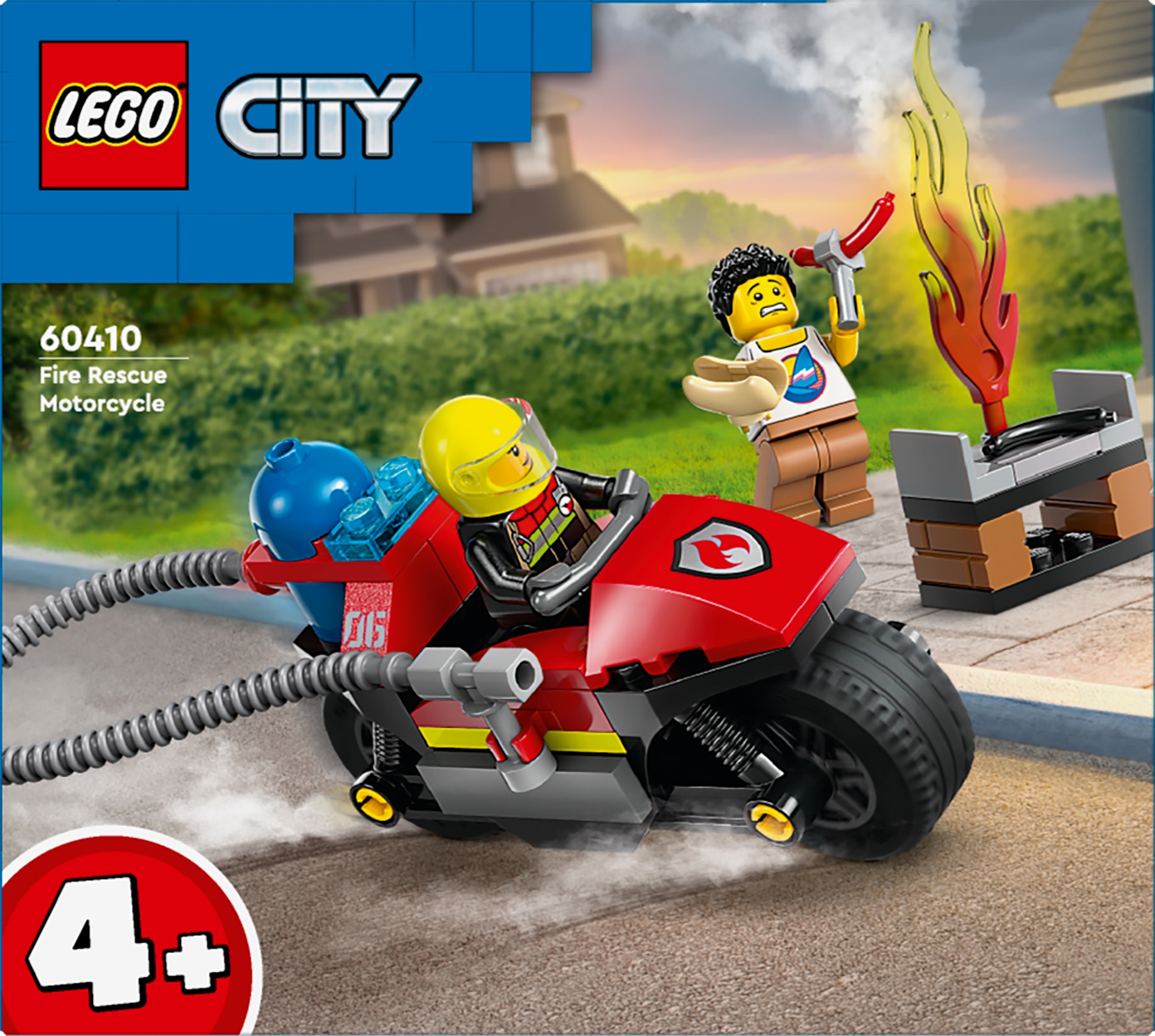 Fire Rescue Motorcycle