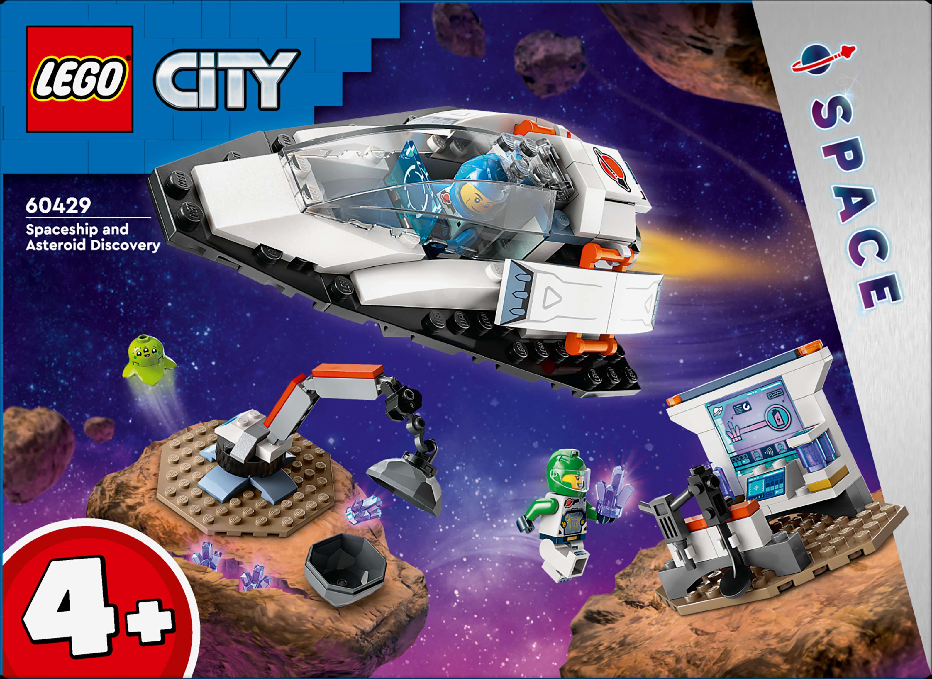 Spaceship and Asteroid Discovery
