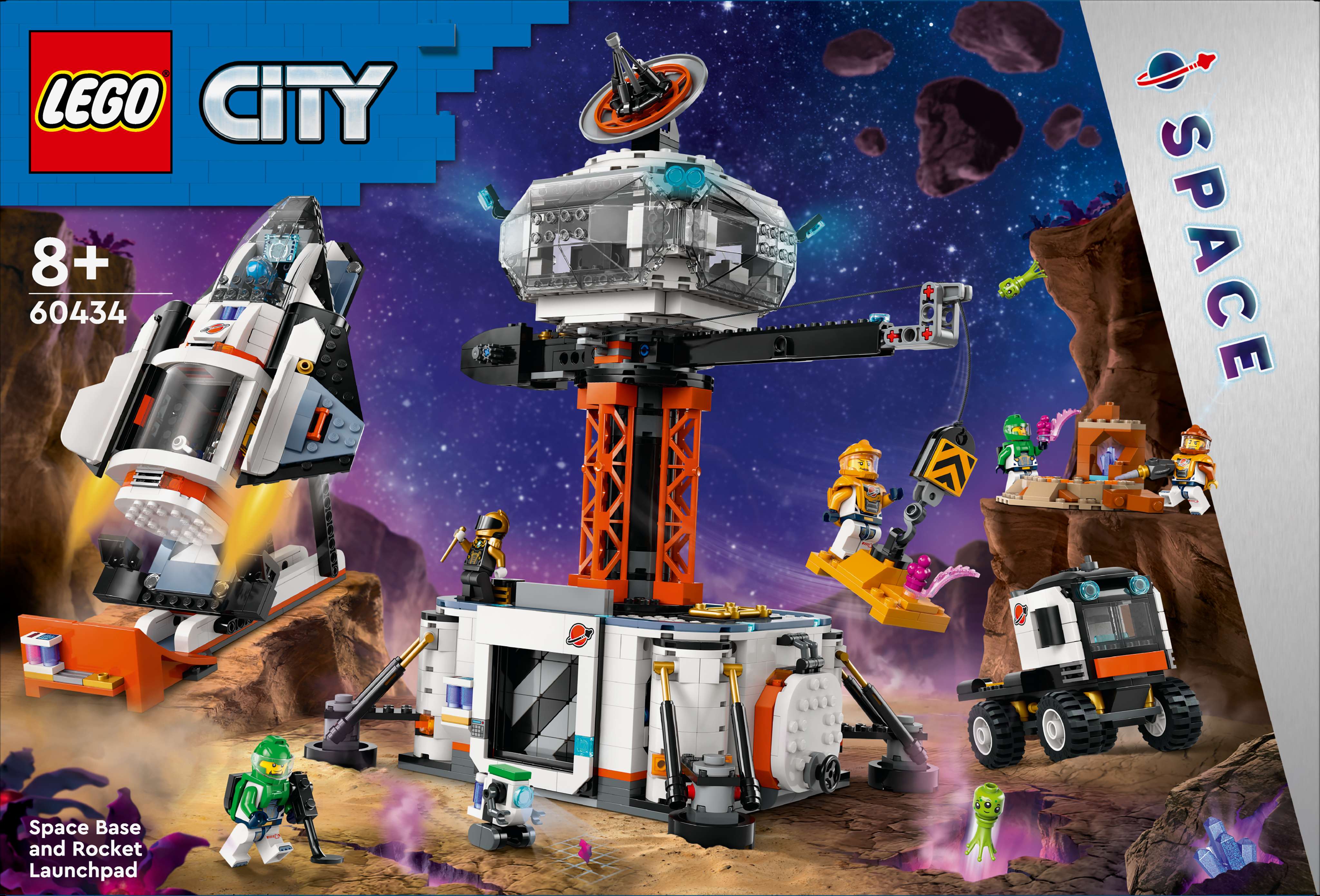 Space Base and Rocket Launchpad