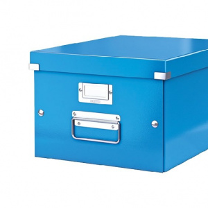STORAGE BOX LEITZ 6044-36 MED. BLUE A4 STORAGE BOX LEITZ 6044-36 MED. BLUE A4