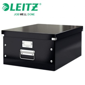 STORAGE BOX LEITZ #6045-95 LARGE BLK A3 STORAGE BOX LEITZ #6045-95 LARGE BLK A3