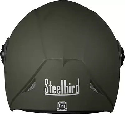 STEELBIRD SBH-4 OSCAR MATT BATTLE GREEN C/V (L)
