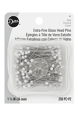 EXTRA FINE GLASS HEAD PINS EXTRA FINE GLASS HEAD PINS