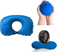 PRESSURISED INFLATABLE NECK PILLOW PRESSURISED INFLATABLE NECK PILLOW